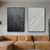 cheap Abstract Paintings-Black White Modern Minimalist Wall Art Modern Minimalist Art Black 3D Texture Painting Abstract Painting Home Wall Decor Stretched Frame Ready to Hang