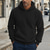 cheap Basic Hoodies-Men&#039;s Hoodie Denim Blue Black Navy Blue Khaki Gray Hooded Plain Pocket Drawstring Front Pocket Sports &amp; Outdoor Daily Holiday Polyester Streetwear Basic Casual Spring &amp;  Fall Clothing Apparel Hoodies