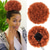 cheap Ponytails-Afro Puff Clip On Synthetic Ponytail Extension for Black Women Short Kinky Bun for Natural Hair