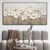 cheap Landscape Paintings-Oil painting handpainted 3D Floral Painting handmade Palette Knife flowers oil painting wall art Large 3D white Textured PaintingModern Decorative Paintings Impressionism Abstract white oil painting