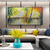 cheap Landscape Paintings-Handmade Oil Painting Canvas Wall Art Decoration Modern Abstract 3D Thick Oil Knife Painting Landscape Maple Tree Reflection  for Living Room Home Decor Rolled Frameless Unstretched Painting