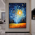 cheap Landscape Paintings-Mintura Handmade Abstract Landscape Oil Paintings On Canvas Wall Art Decoration Modern Picture For Home Decor Rolled Frameless Unstretched Painting