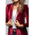 cheap 1980s-Retro Vintage Western 1980s Coat Jacket Velvet Blazer Women&#039;s Masquerade Casual Bachelorette Party Adults&#039; Coat