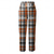 billiga Smal-Herr Rutig Kostymbyxor Medium Midja Business Casual Formell Utomhus Vardag Dragkedja Ficka Sommar Vår Höst 3D-tryck Orange