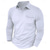 abordables Polo classique pour homme-Homme Polo Chemise de golf Occasionnel Sports Revers manche longue Mode Basique Uni Avec Poches Boutons Printemps &amp; Automne Coupe régulière Blanche Vert foncé Polo