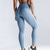 tanie Legginsy i legginsy do jogi-Damskie Spodnie do jogi Legginsy do jogi Boczne kieszenie Podnoszenie pośladków Wyszczuplenie brzucha Wysoka talia Pilates Trening w siłowni Trening Rajstopy Jednokolorowe Czarny Jasnozielony