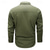 cheap Men&#039;s Western Shirts-Men&#039;s Cow Print Work Shirt Western Shirt Cargo Shirt Long Sleeve Casual Sports &amp; Outdoor Going out Fall Winter Turndown Print Black Army Green Khaki
