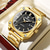 cheap Quartz Watches-BINBOND Men Quartz Watch Luxury Large Dial Fashion Business Luminous Calendar Waterproof Stainless Steel Strap Watch