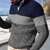 billige genser for menn-Herre Genser Pullover genser Riflet Strikke Normal Strikket Slank passform عادي Quarter Zip Moderne Moderne Arbeid Dagligdagstøy Klær Vinter Vår &amp; Vinter Oransje Grå S M L