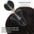 economico Pezzi di capelli umani e toupet-topper per capelli 9.8" topper per capelli umani per donne topper per capelli color castano scuro per capelli diradati topper per capelli umani 100% veri per donne