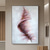 abordables Peintures natures mortes-Mintura fait à la main abstrait plumes peintures à l&#039;huile sur toile art mural décoration moderne image pour la décoration intérieure roulé sans cadre peinture non étirée