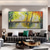 cheap Landscape Paintings-Handmade Oil Painting Canvas Wall Art Decoration Modern Abstract 3D Thick Oil Knife Painting Landscape Maple Tree Reflection  for Living Room Home Decor Rolled Frameless Unstretched Painting