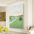 cheap Landscape Paintings-Large landscape Oil Painting On Canvas Handmade Landscape Artwork Blue Green oil painting hand painted Modern Impasto Landscape Canvas Art painting Custom wall Decortion painting