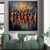 cheap People Paintings-Texture portrait oil painting Handpainted Woman portrait canvas painting handmade lovers Women oil painting handmade Wall Art Modern Decor Ideas painting For Your Home And Office Home Wall Decor