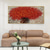 voordelige Schilderijen van bloemen/planten-groot handgeschilderd kleurrijk bloemen olieverfschilderij op canvas grote wandkunst handgeschilderd abstract 3d bloemenkunst schilderij boho wanddecoratie op maat schilderij voor woonkamer