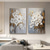 cheap Abstract Paintings-Large Abstract 3d Flower painting handmade Rose Flower Oil Painting on Canvas  Wall Art Minimalist Floral Art Custom Painting Modern Living Room Decor Gift