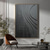 cheap Abstract Paintings-Black White Modern Minimalist Wall Art Modern Minimalist Art Black 3D Texture Painting Abstract Painting Home Wall Decor Stretched Frame Ready to Hang