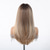 cheap Synthetic Trendy Wigs-Synthetic Wig Uniforms Career Costumes Princess Straight kinky Straight Middle Part Layered Haircut With Bangs Machine Made Wig 22 inch Dark Brown Synthetic Hair Women's Cosplay Party Fashion Brown