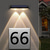 cheap Outdoor Wall Lights-2/4pcs Solar Fence Light RGB Color Changing Outdoor Solar Wall Lamp Garden Yard Decor Step Lamp IP65 Waterproof Pathway Wall Stair Lamp Balcony Porch Lighting Decoration