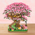 voordelige Spellen, puzzels en bouwspeelgoed-Bouwblokken Bloem 2008 pcs Bloem serie verenigbaar ABS + PC Legoing Creatief Decompressie Speelgoed Ouder-kind interactie voor kind Speeltjes Geschenk