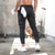 baratos Calças de Corrida &amp; Meias-Homens Calça Joggers Calças Esportivas Calças de Corrida Calça esportiva Calças de ginástica Com Cordão Bolsos Laço de toalha Cintura elástica Calças Interior Ao ar livre Desportos e Ar livre Verão