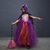baratos Vestidos com tema de contos de fadas-Infantil Para Meninas Vestido Cosplay Vestido de festa Bloco de cor Sem Manga Espetáculo festa de Halloween Com Transparência Patchwork Lindo Doce Poliéster Longo Vestido de festa Vestido A Line