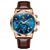 cheap Quartz Watches-New Olevs Olevs Brand Hand Men&#039;S Belt Business Watch Luminous Moon Phase Chronograph Calendar Multifunctional Sports Watch Simple Waterproof Leisure Men&#039;S Wristwatch