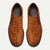 cheap Elemental Dress Shoes-Men&#039;s Geometric Pattern Leather Dress Shoes – Premium Cowhide with Horsehair Lace-Up Oxfords for Formal Occasions