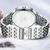 economico Orologi al quarzo-nuovo marchio olevs orologio da uomo in acciaio con cinturino decorato calendario luminoso settimana display moda tendenza tempo libero orologio al quarzo semplice impermeabile sportivo orologio da