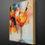 cheap Still Life Paintings-Handmade Abstract Gold Glass Still Life Paintings on Canvas Rich Textured Acrylic Still Life Oil Painting Modern Wall Art Hand Painted Artwork Fruit Painting for Living Room Wall Decor