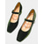 economico Madre della Sposa/Sposo-décolleté Mary Jane in velluto per la mamma della sposa, scarpe eleganti con tacco basso e fibbia in strass – eleganti tacchi da sposa e da sera