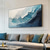 cheap Landscape Paintings-Mintura Handmade 3D Sea Wave Oil Paintings On Canvas Wall Art Decoration Modern Abstract Picture For Home Decor Rolled Frameless Unstretched Painting