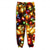 billige Julelys antrekk-Jul Herre Joggebukse i fleece Elastisk midje med snøring Festkveldsklær Lomme Termisk Vinter 3D-utskrift Multi Color