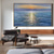 cheap Abstract Paintings-Handmade 3D Ocean Oil Painting Handmade Wall Art Blue Huge Wave Oil Painting On Canvas Handpainted Sea Waves 3D Textured Abstract Painting Beach Landscape Sky Oil Painting for Living Room Bedroom