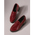 cheap Women&#039;s Slip-Ons &amp; Loafers-Women&#039;s Vintage Patent Leather Loafers with Fringe Detail and Block Heel – Comfortable Casual Shoes for Daily Wear