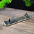 cheap Statues-Vintage Gingerbread for Man Incense Burner - Alloy Boat Design for Sandalwood &amp; Agarwood, Perfect for Home Decor &amp; Sleep Aid