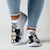 cheap Women&#039;s Sneakers-Women&#039;s Cute Cat Print Sneakers – Cozy Slip-On Shoes with Adorable Kitten Design for Everyday Casual Wear
