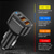 cheap Car Charger-USB C Car Charger PD Car Charger Adapter 3 Ports Mini USB Car Charger 30W Fast Charging Car Adapter