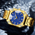 cheap Quartz Watches-BINBOND Men Quartz Watch Luxury Large Dial Fashion Business Luminous Calendar Waterproof Stainless Steel Strap Watch
