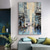 cheap Landscape Paintings-Large Abstract City Painting handmade Urban Art Painting hand painted City Skyline Painting New York Skyline oil painting New York city paintings Wall Art Large Abstract Painting