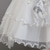 voordelige Feestjurken-Kinderen Voor meisjes Feestjurk Bloemig Bloem Korte mouw Bruiloft Speciale gelegenheden  Met ruches Vetoketju Mooi Zoet Katoen Polyester Asymmetrisch Feestjurk Zomer Lente Herfst 4-13 jaar Wit