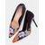 cheap Kitten Heels-Women&#039;s Floral Print Satin Stiletto Heels – Elegant Pointed Toe High Heels for Formal Occasions and Parties
