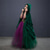baratos Vestidos com tema de contos de fadas-Infantil Para Meninas Vestido Cosplay Vestido de festa Bloco de cor Sem Manga Espetáculo festa de Halloween Com Transparência Patchwork Lindo Doce Poliéster Longo Vestido de festa Vestido A Line