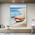cheap Landscape Paintings-Sailboat Oil painting handmade Abstract Sailboat Canvas Art paintings handmade Nautical Oil Painting Large Sailing Ship paintings Wall Art Modern Seascape Painting for Bedroom office decoration
