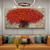 voordelige Schilderijen van bloemen/planten-groot handgeschilderd kleurrijk bloemen olieverfschilderij op canvas grote wandkunst handgeschilderd abstract 3d bloemenkunst schilderij boho wanddecoratie op maat schilderij voor woonkamer