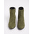 abordables Bottines-bottines décontractées en faux daim pour femmes avec fermeture éclair latérale et talons bas - bottines vintage confortables à porter au quotidien