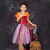 baratos Vestidos com tema de contos de fadas-Infantil Para Meninas Vestido Cosplay Vestido de festa Bloco de cor Sem Manga Espetáculo festa de Halloween Com Transparência Patchwork Lindo Doce Poliéster Longo Vestido de festa Vestido A Line