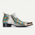cheap Premium Leather Boots-Men&#039;s Exotic Snake Print Leather Ankle Boots– Premium Cowhide, Multicolored Fashion Statement with Gold Tip Gold-Tipped Toes and Side Zipper Closure