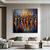 cheap People Paintings-Texture portrait oil painting Handpainted Woman portrait canvas painting handmade lovers Women oil painting handmade Wall Art Modern Decor Ideas painting For Your Home And Office Home Wall Decor