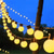 economico Luci solari da esterno-Luci a Filo con Lampadine G50 Solari Impermeabili da Esterno 5m 7m Perfette per Cortile Esterno Patio Campeggio Decorazione Atmosfera